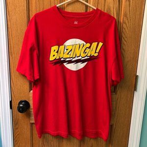 Men’s XL Bazinga Shirt